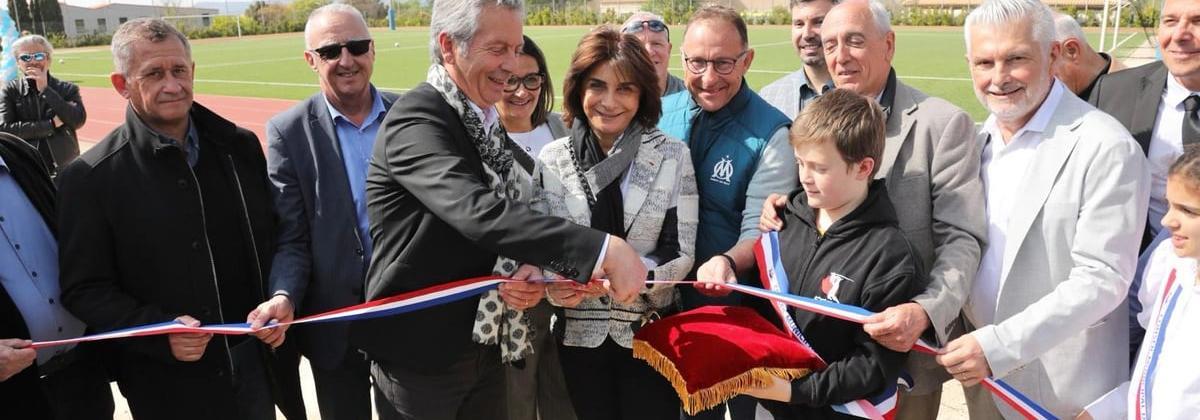 Déplacement de Martine Vassal sur le canton de Pélissanne