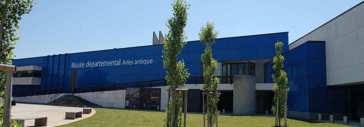 Vue du Musée Départemental Arles Antique (MDAA)