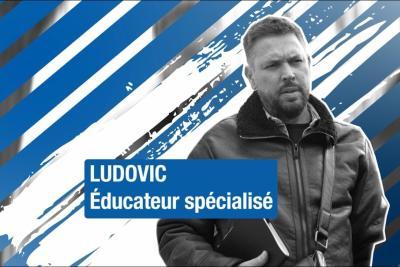Découvrez le métier de.... Ludovic, éducateur spécialisé - Lire la vidéo 1 sur 10, fenêtre modale