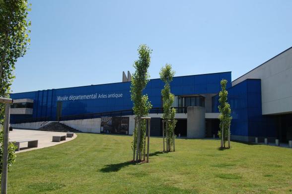 Vue du Musée Départemental Arles Antique (MDAA)