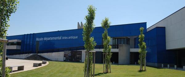 Vue du Musée Départemental Arles Antique (MDAA)